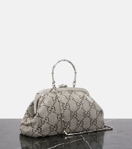 Clutch GG Medium con cristalli - Gucci - Modalova