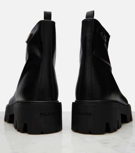 Prada Ankle Boots aus Leder - Prada - Modalova