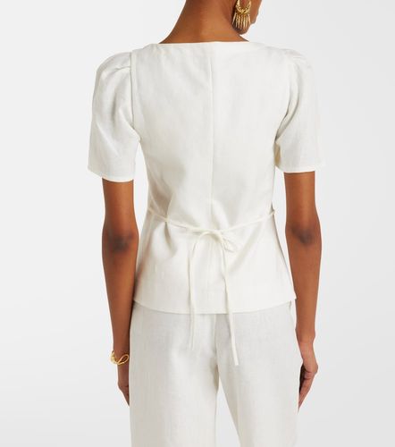 Faithfull Top Emma de lino - Faithfull - Modalova