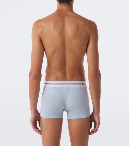 Set de 3 bóxer briefs de jersey de algodón - Dolce&Gabbana - Modalova