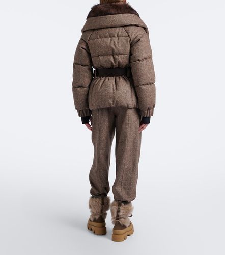 Wool wide-leg pants - Moncler Grenoble - Modalova