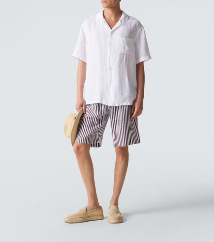 Fedeli Shorts de lino a rayas - Fedeli - Modalova