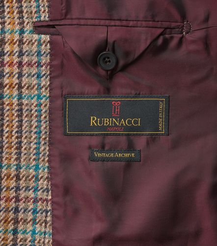 Checked virgin wool blazer - Rubinacci - Modalova