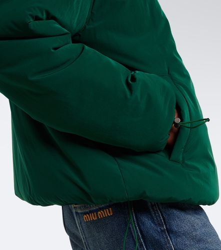 Miu Miu Logo technical jacket - Miu Miu - Modalova