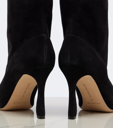 Botines Gostatu de ante - Manolo Blahnik - Modalova