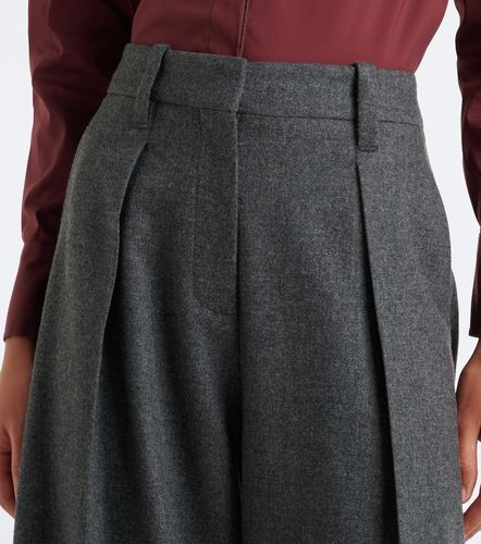 Weite Hose Monili aus Wolle und Kaschmir - Brunello Cucinelli - Modalova