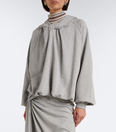 Felpa con cappuccio in jersey di cotone - Dries Van Noten - Modalova