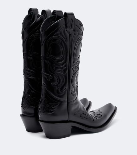 Bouni leather cowboy boots - Acne Studios - Modalova
