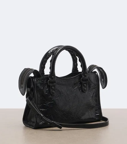 Le City Nano leather top-handle bag - Balenciaga - Modalova