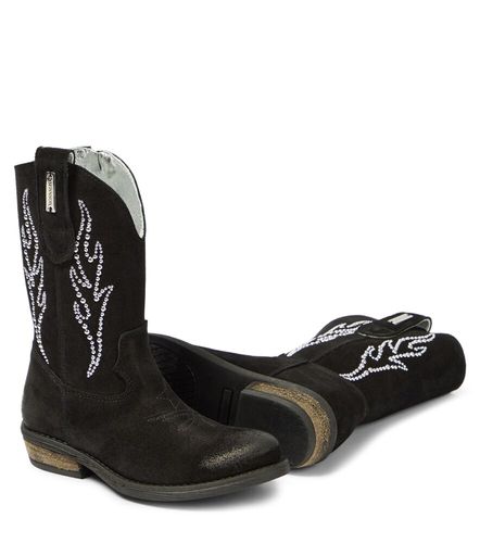 Monnalisa Botas cowboy de ante - Monnalisa - Modalova