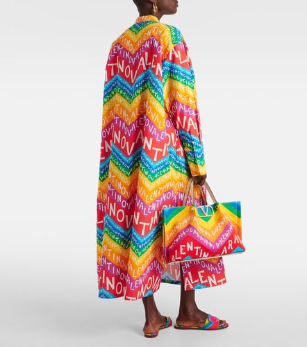 Abito chemisier Chevron 24 in cotone - Valentino - Modalova