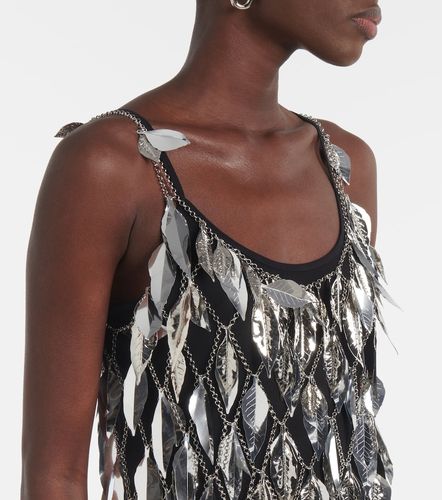 Chain-detail embellished minidress - Rabanne - Modalova