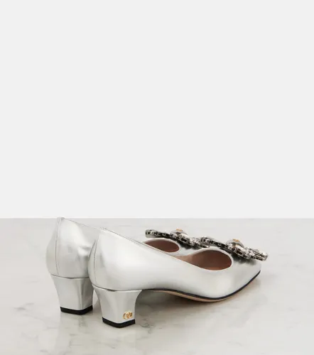 Preshoes 45 metallic leather pumps - Valentino Garavani - Modalova