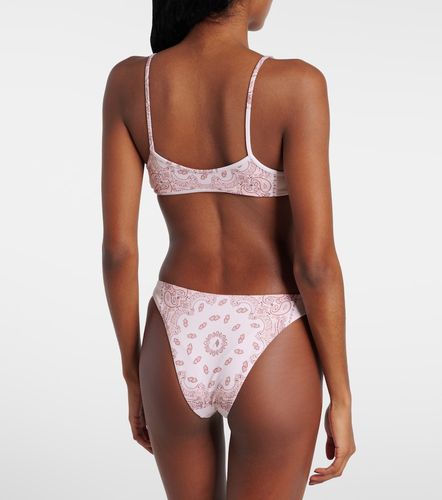 The Attico Bandana mid-rise bikini - The Attico - Modalova