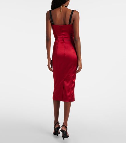Bustier-Kleid aus Satin - Dolce&Gabbana - Modalova