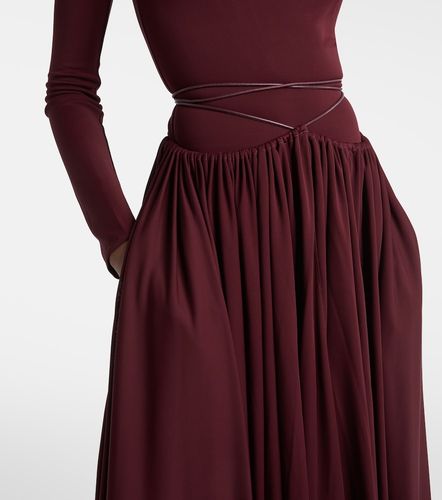 Alaïa Abito midi arricciato - Alaia - Modalova