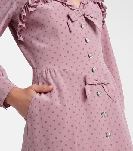 Alessandra Rich Midikleid aus Seide - Alessandra Rich - Modalova