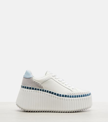 Nama leather platform sneakers - Chloe - Modalova