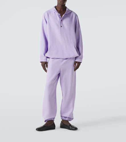 Linen sweatpants with amethyst - God's True Cashmere - Modalova