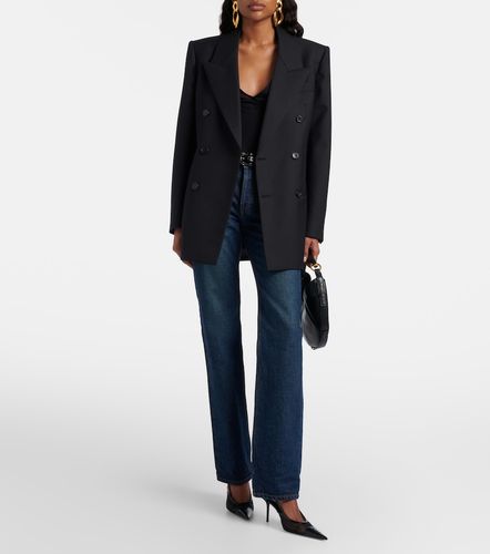 Blazer cruzado de lana - Saint Laurent - Modalova