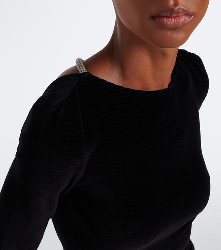 Verziertes Midikleid aus einem Baumwollgemisch - Balmain - Modalova