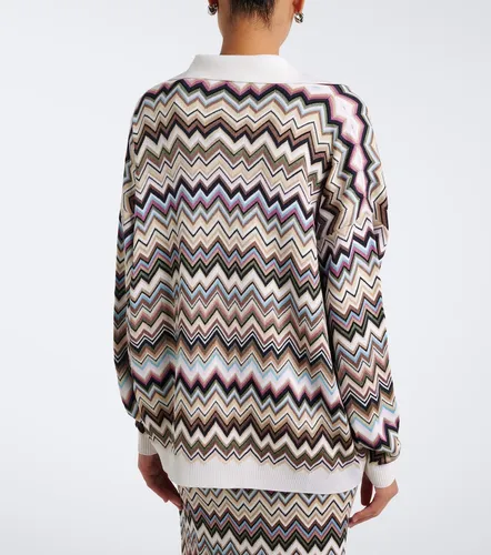 Missoni Zigzag polo sweater - Missoni - Modalova