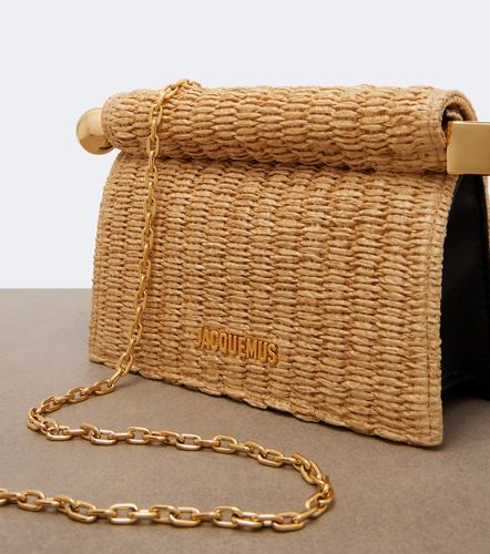 Clutch Rond Carré Small de efecto rafia - Jacquemus - Modalova