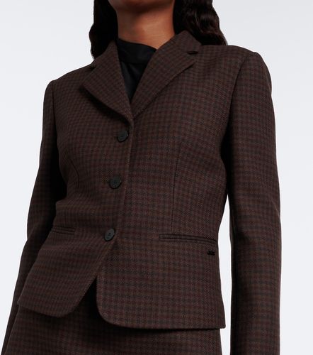 Gucci Houndstooth wool-blend blazer - Gucci - Modalova