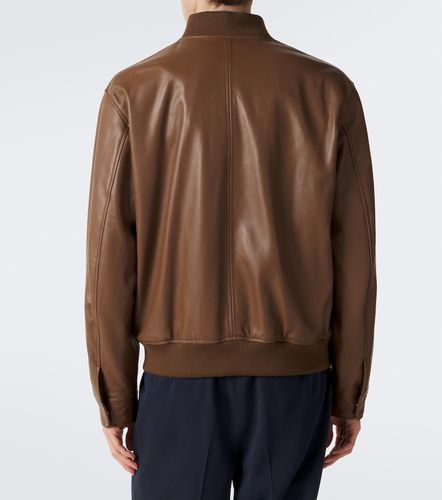 Slowear Leather bomber jacket - Slowear - Modalova