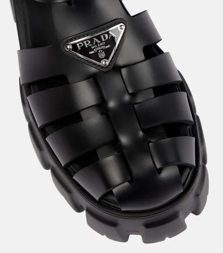 Prada Monolith platform sandals - Prada - Modalova