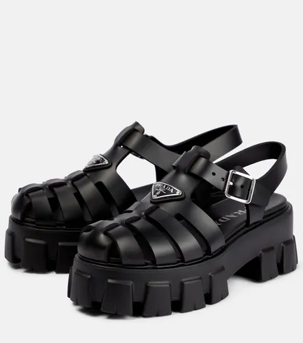 Prada Monolith platform sandals - Prada - Modalova