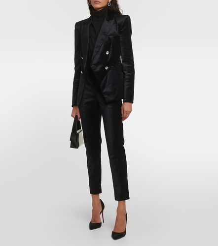Pantaloni slim Honolulu in velluto - Veronica Beard - Modalova