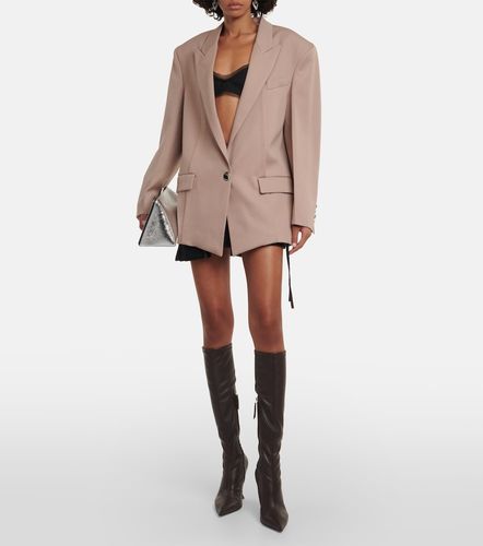 The Attico Blazer oversized de lana - The Attico - Modalova