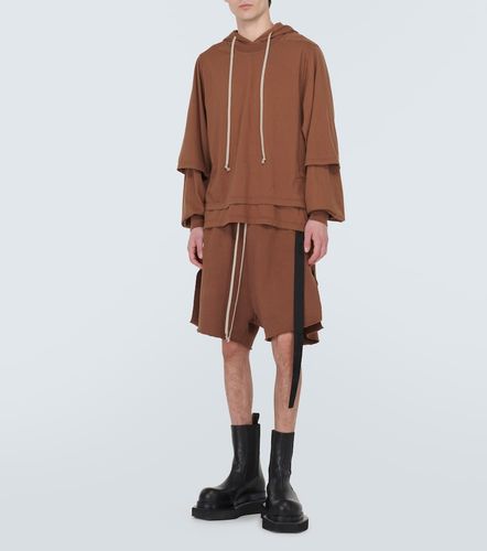 Sudadera con capucha de jersey de algodón - Rick Owens - Modalova
