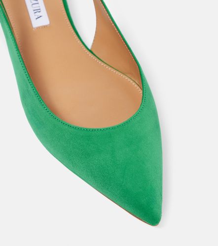 Purist suede slingback flats - Aquazzura - Modalova