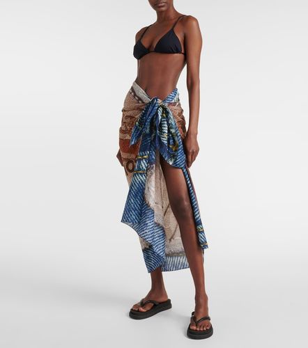 Pareo de algodón estampado - Acne Studios - Modalova