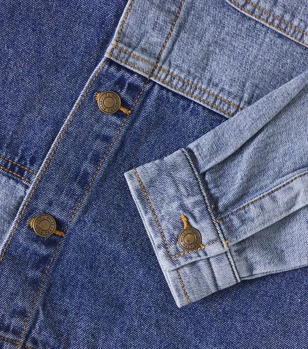 Chaqueta de denim con patchwork - Rylee + Cru - Modalova