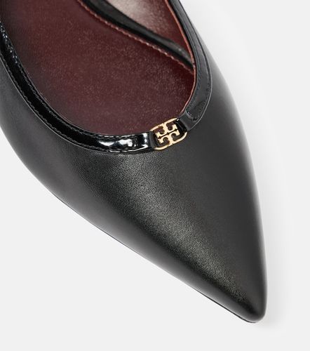 Double T leather ballet flats - Tory Burch - Modalova