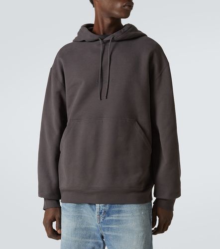 Sudadera con capucha de algodón con logo - Saint Laurent - Modalova
