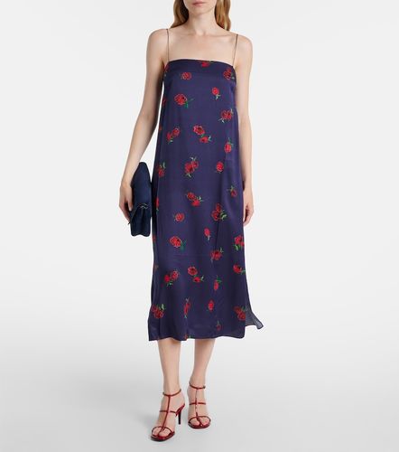 Vestido lencero Sicily de sarga estampado - Khaite - Modalova