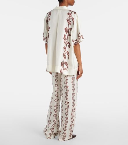 Camicia Montauk in twill di seta - Asceno - Modalova