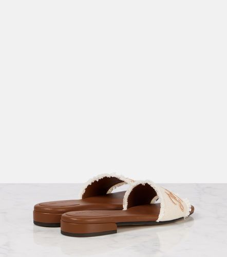 Sandali Joa in canvas con ricamo - Jimmy Choo - Modalova