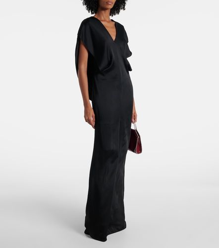 Abito lungo in raso - Stella McCartney - Modalova