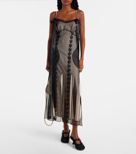 Simone Rocha Midikleid mit Spitze - Simone Rocha - Modalova