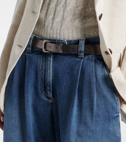 Brunello Cucinelli Leather belt - Brunello Cucinelli - Modalova