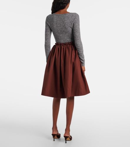 Logo wool-blend bodysuit - Shushu/Tong - Modalova