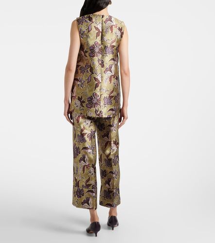 Alémais Pantalones cropped Citron florales - Alemais - Modalova