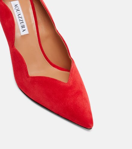 Aquazzura Petal 85 suede pumps - Aquazzura - Modalova