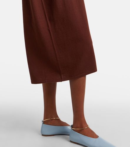 Abito midi in cotone, seta e cashmere - Jardin des Orangers - Modalova