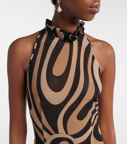 Pucci Abito corto Marmo con volant - Pucci - Modalova